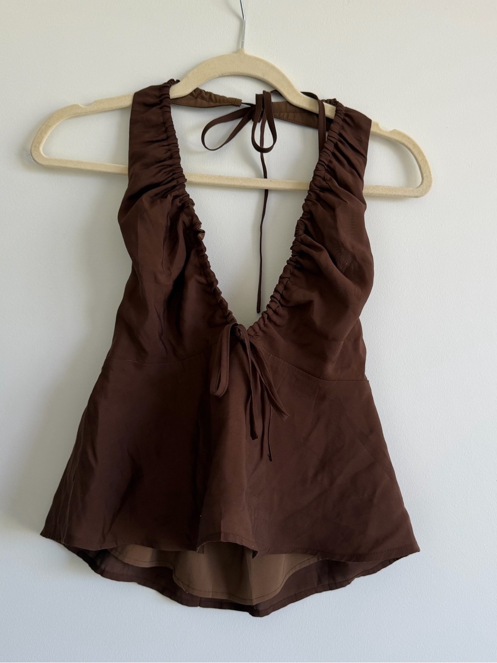 Princess Polly halter top in brown